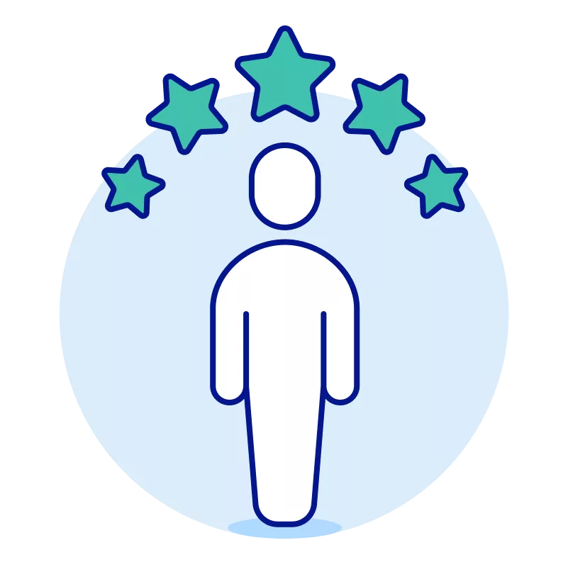 customer experience two icon