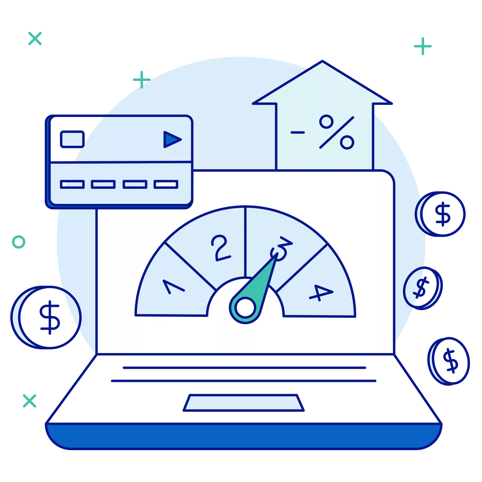 line of credit illustration