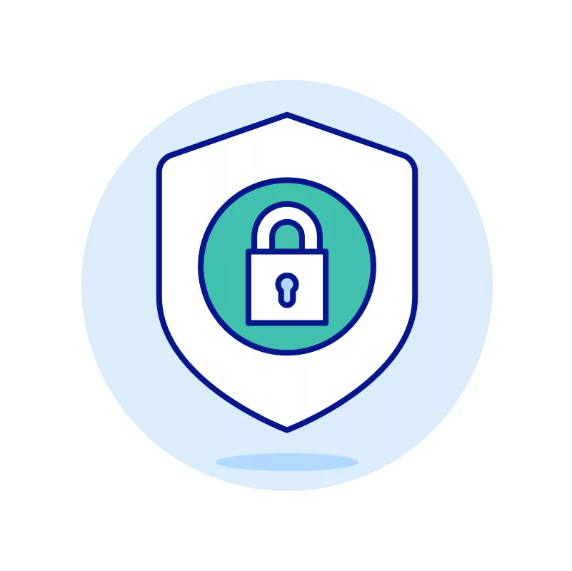 privacy and data icon